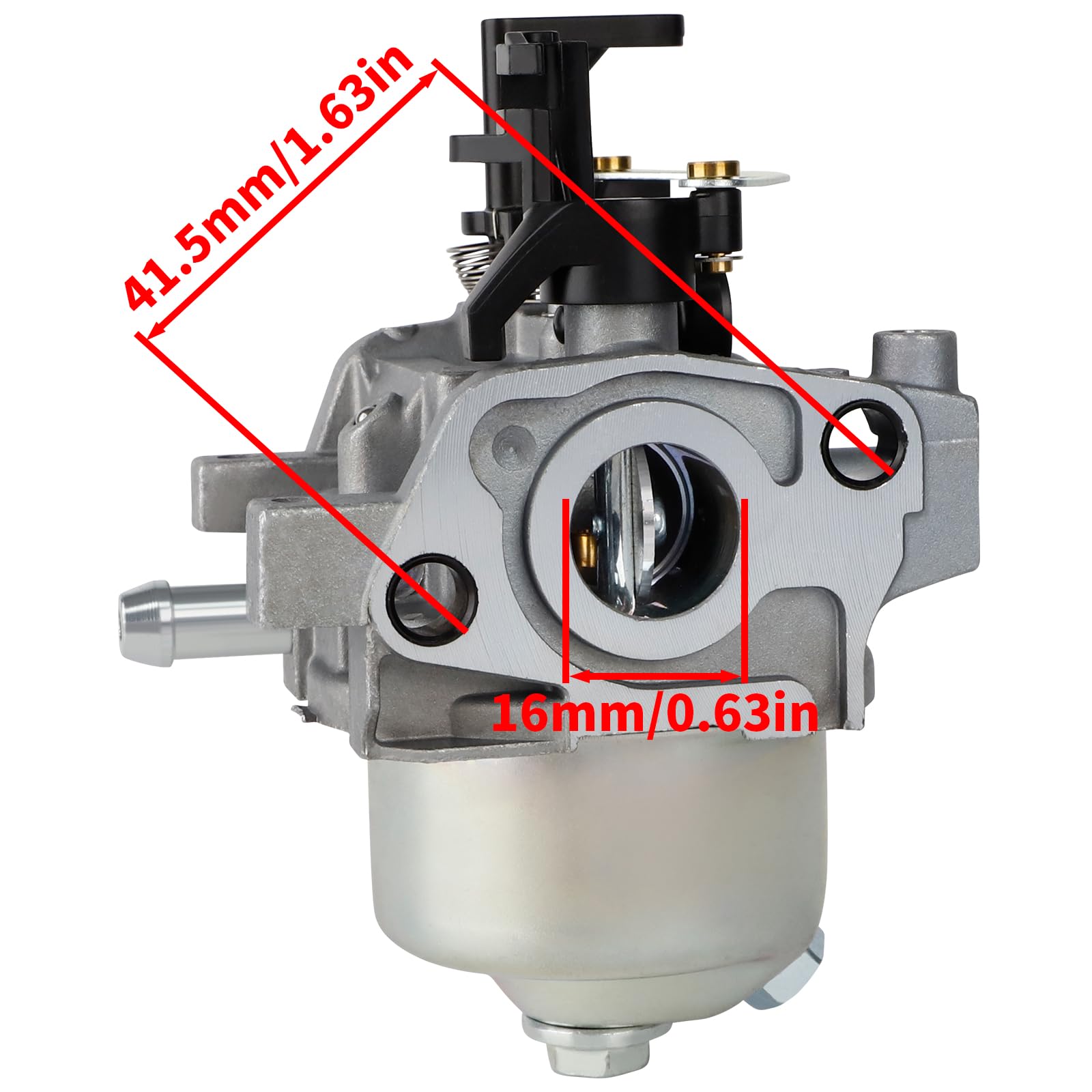 Ferilter kit de accesorios desplegado con juntas y abrazaderas, listo para instalar