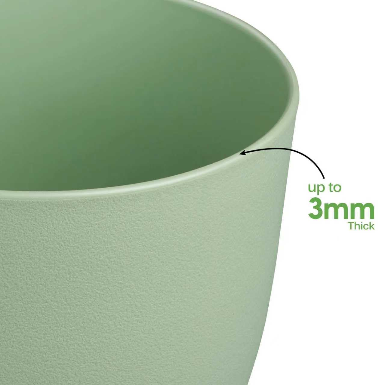 Ferlypote textura mate del plástico, acabado elegante y duradero