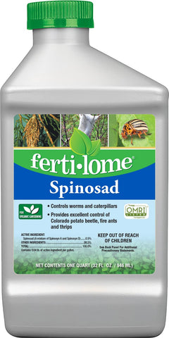 ferti-lome botella frontal 32 oz mostrando etiqueta y volumen, ideal para control de plagas