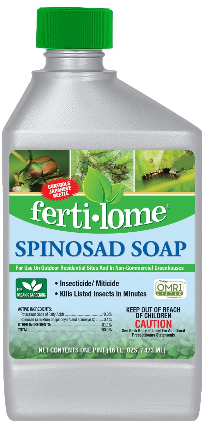 ferti-lome botella frontal mostrando etiqueta y beneficios para control de plagas