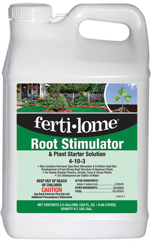 ferti-lome envase frontal 2.5 gal mostrando etiqueta y facilidad de uso