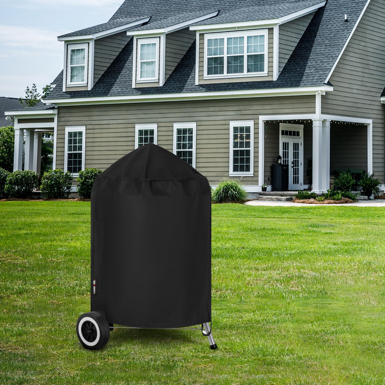 FEVERCOVER costura doble mostrando refuerzo, resistencia a filtraciones