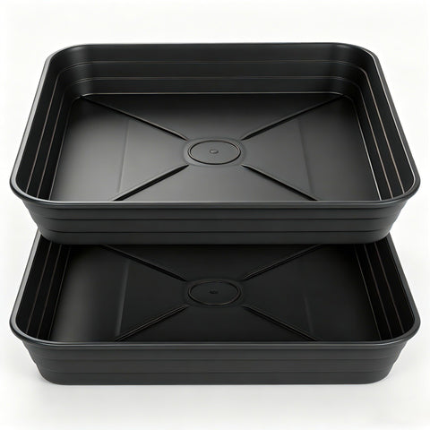 Feyvdzv bandeja cuadrada frontal protegiendo suelo y muebles