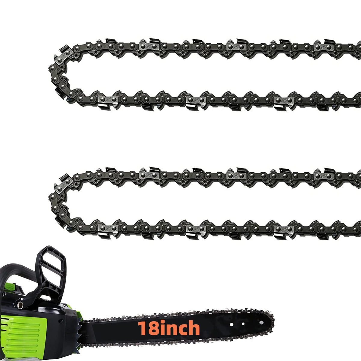 fifchall empaque frontal mostrando dos cadenas y compatibilidad clara