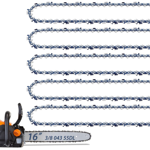 Fifchall pack frontal mostrando cinco cadenas ideal como recambio