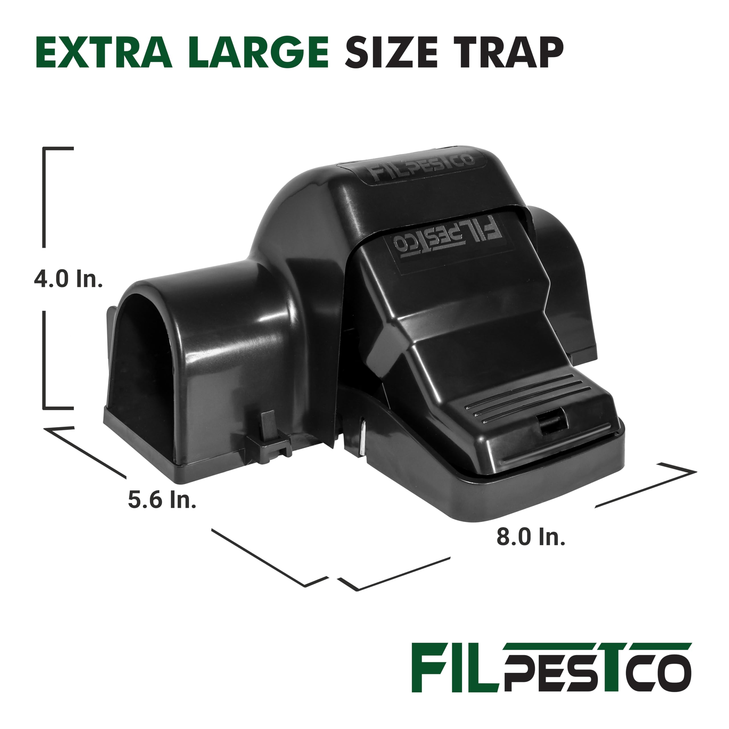Filpestco primer plano del túnel protector que evita contacto y protege