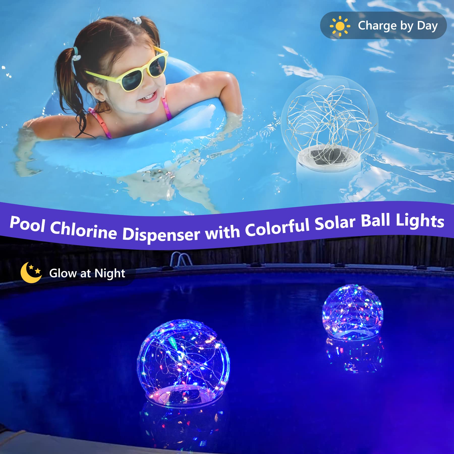 FineBud detalle del panel solar superior que carga las luces sin pilas