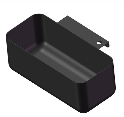 Firsgrill cubeta frontal mostrando diseño negro y recogida eficiente