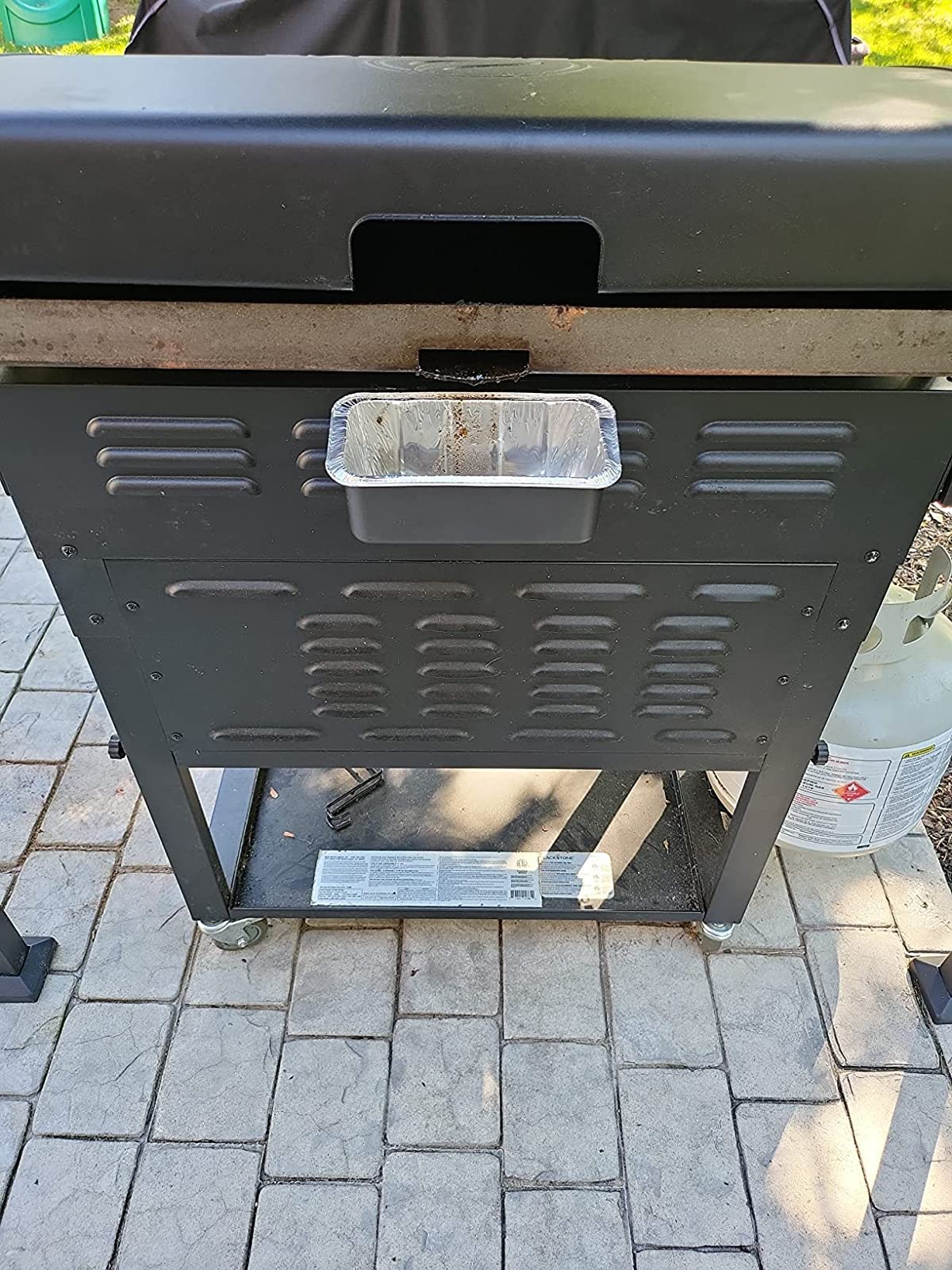 Firsgrill cubeta lista para lavavajillas limpieza rápida y sin esfuerzo