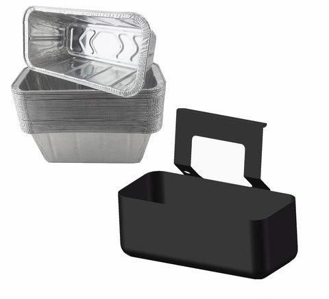 Firsgrill soporte metálico frontal mostrando montaje fácil y durabilidad