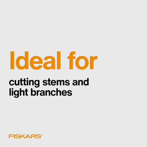 Fiskars detalle del cierre seguro que facilita almacenamiento sin riesgos