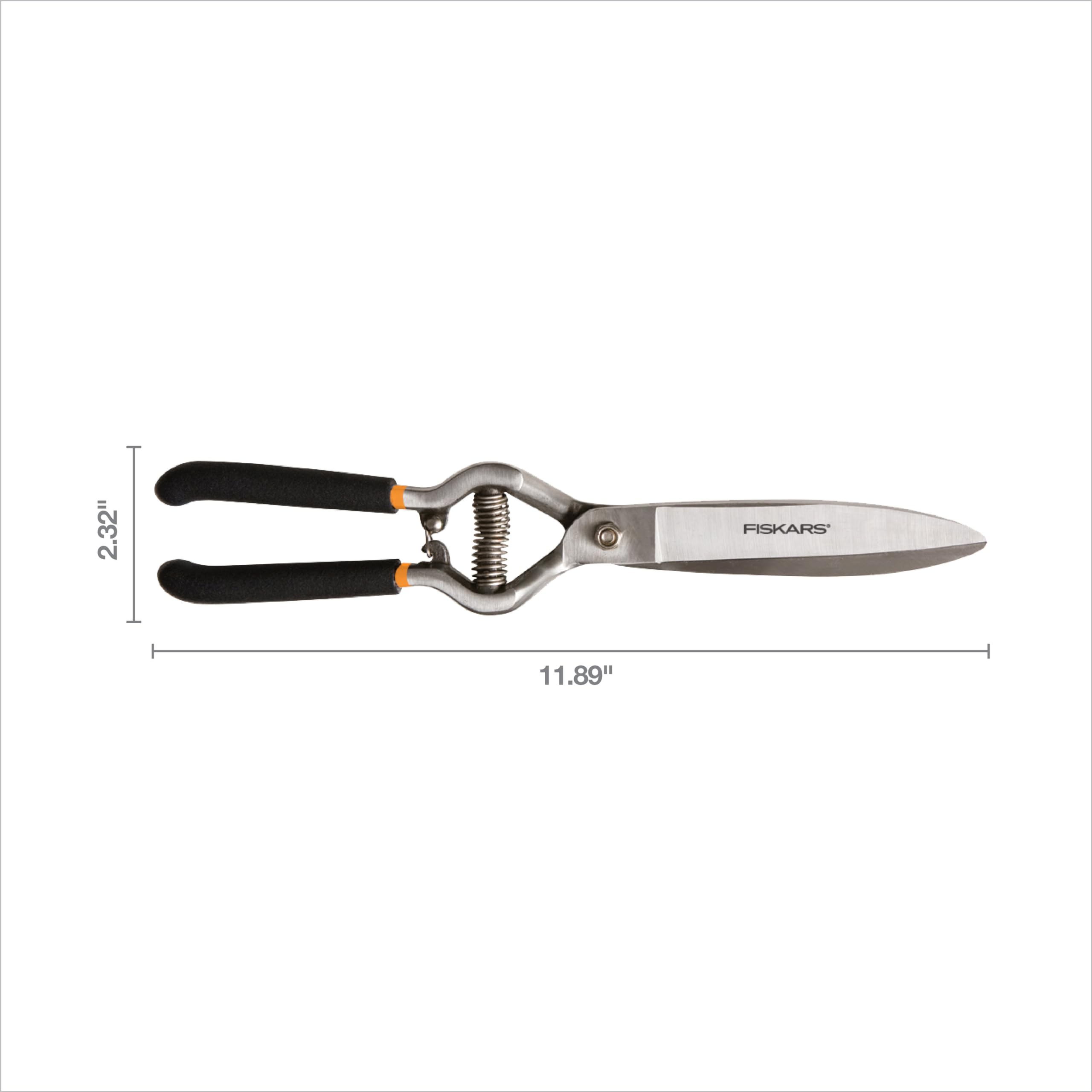 Fiskars empuñadura antideslizante mostrando textura y confort de uso