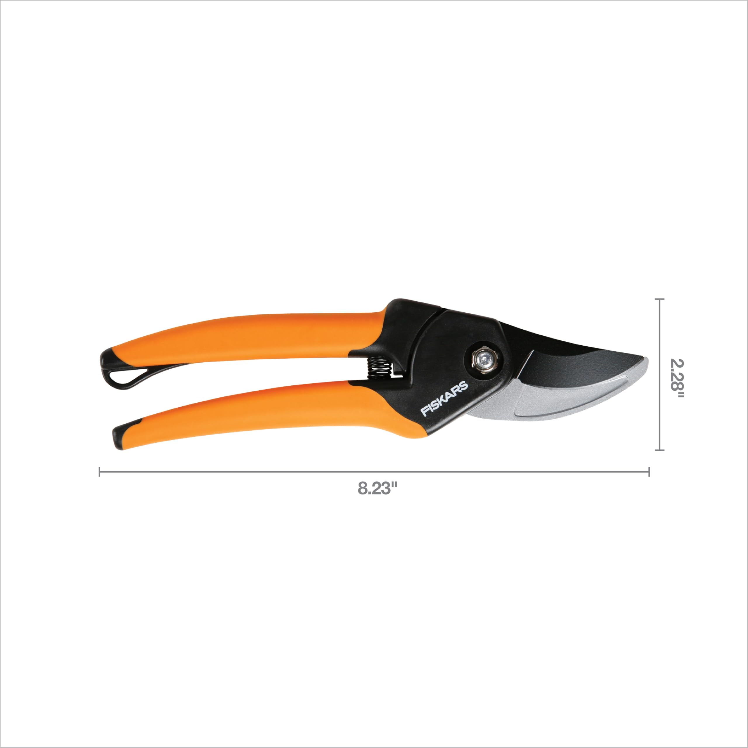 Fiskars empuñadura SoftGrip en primer plano para confort ampliado