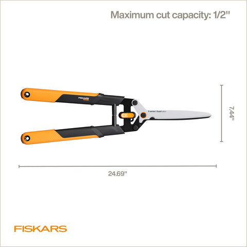 Fiskars unión con regla para comparar longitud total y escala práctica