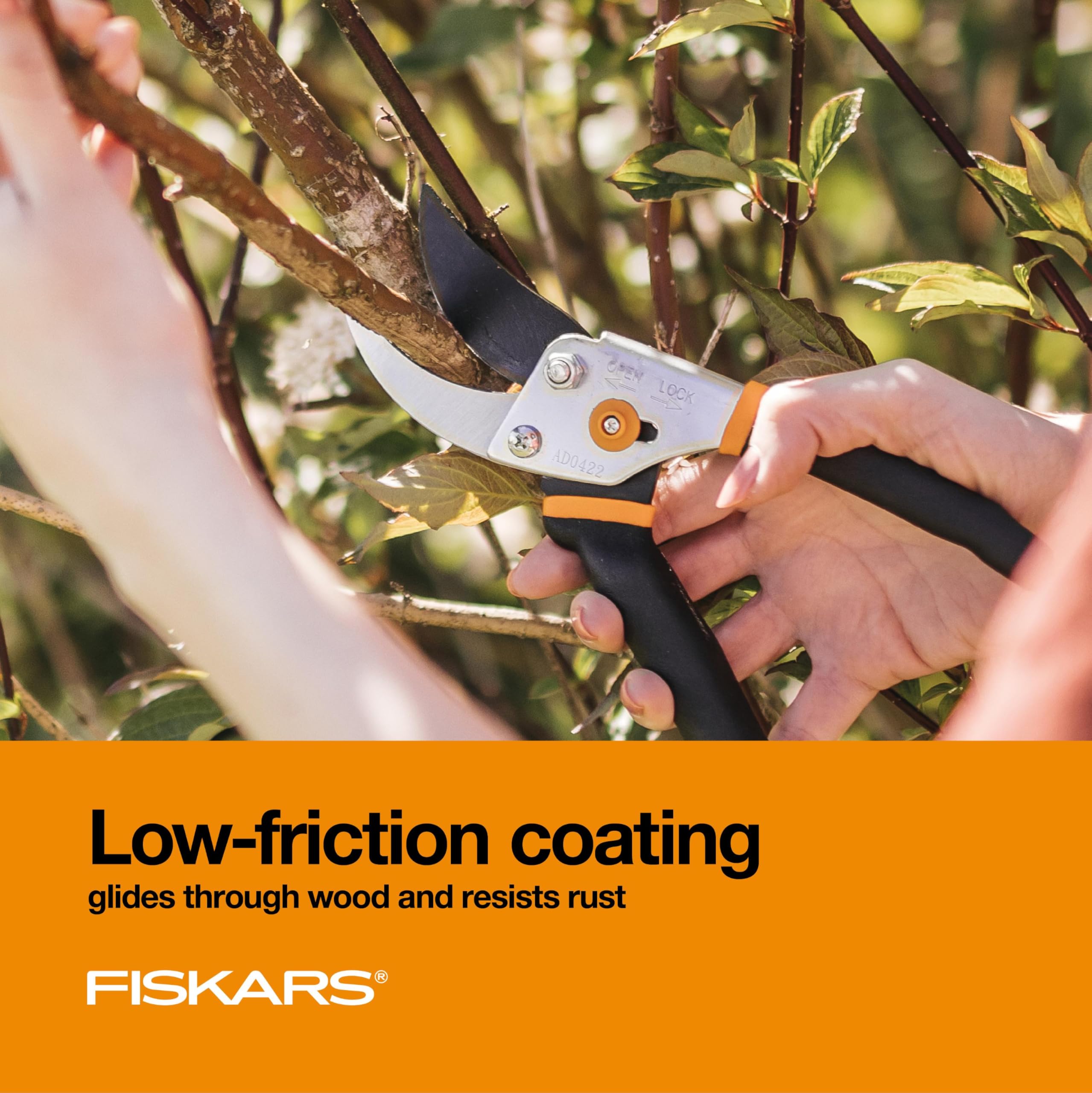 Fiskars mango antideslizante para menos fatiga y mejor control