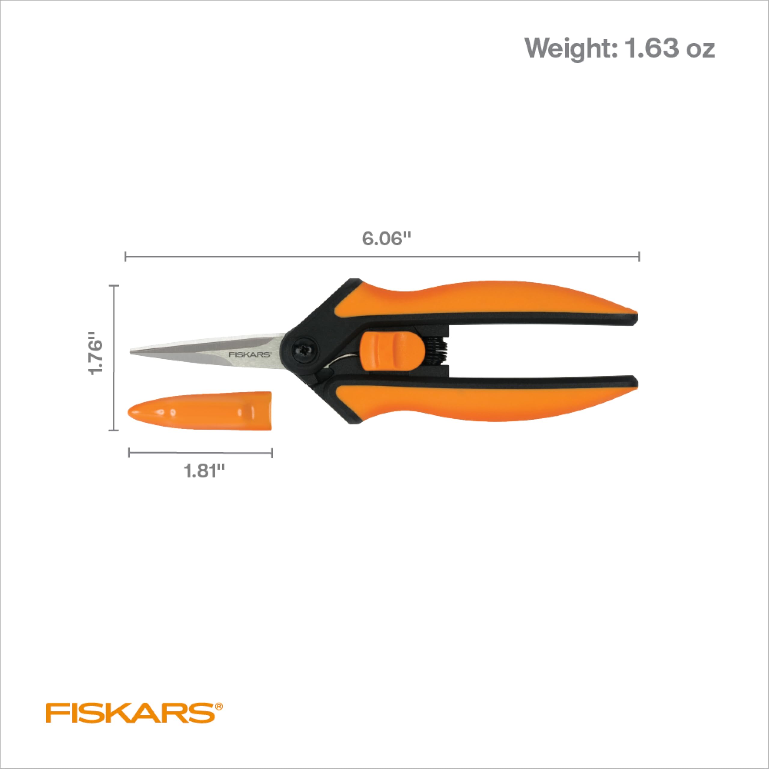 Fiskars podando hierbas finas para jardinería de precisión
