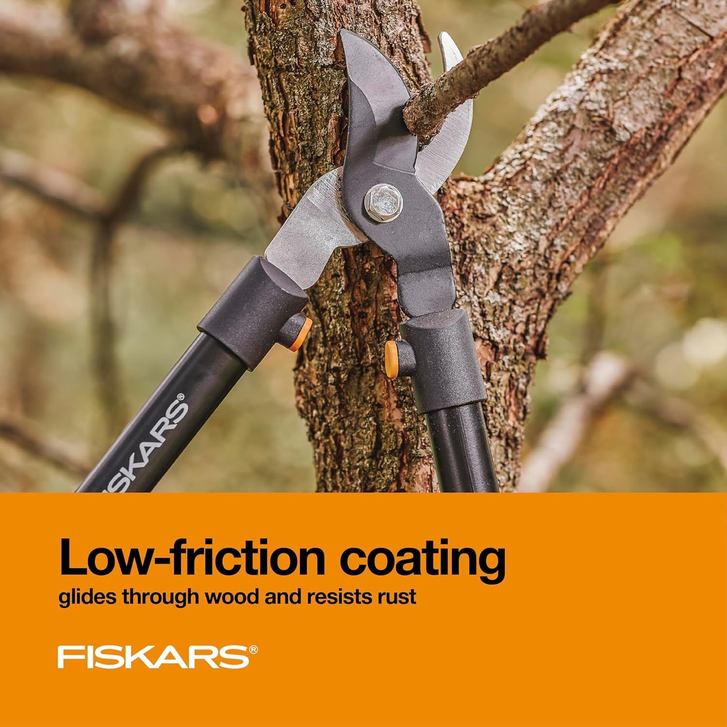 Fiskars tope amortiguador en acción para mayor comodidad