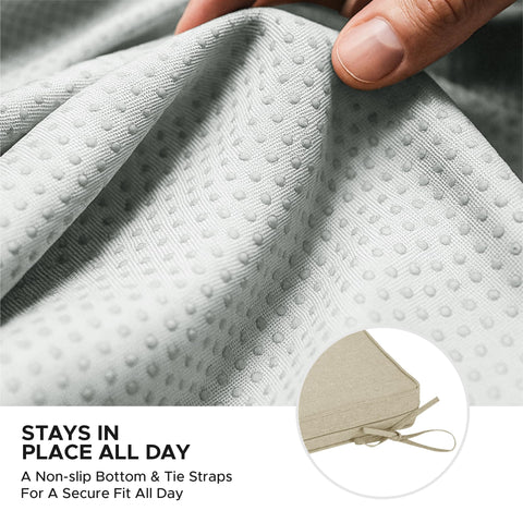 Fitfree base antideslizante del cojín, sujeción estable en bancos exteriores