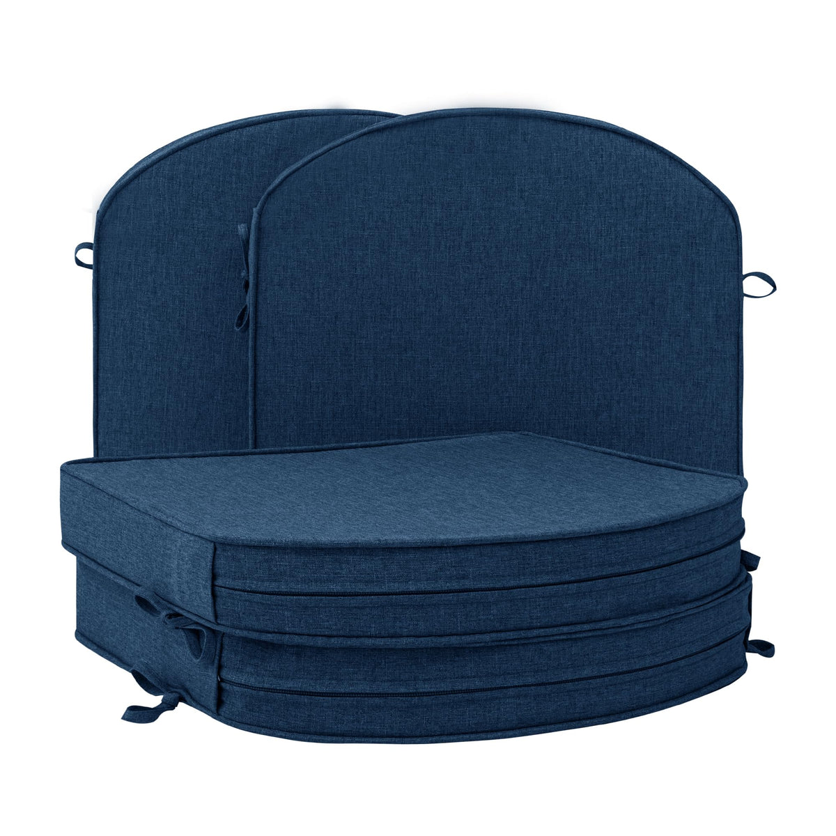 Fitfree vista frontal del pack mostrando color azul marino y ajuste elegante