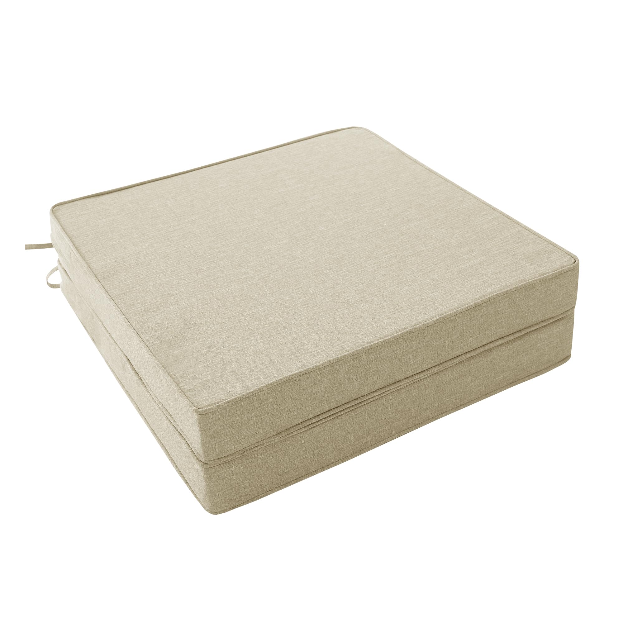 Fitfree cojín frontal mostrando acabado beige y protección exterior