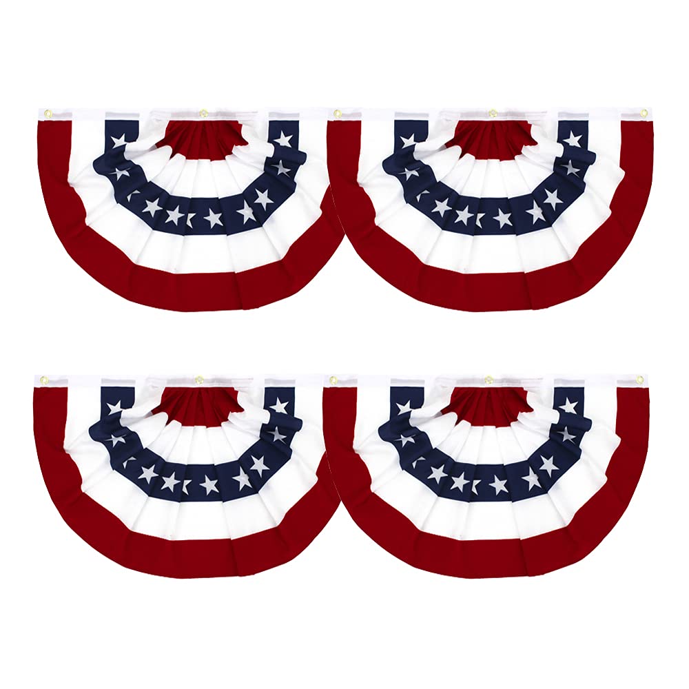Flaglink bandera frontal mostrando diseño plegado y aspecto atractivo