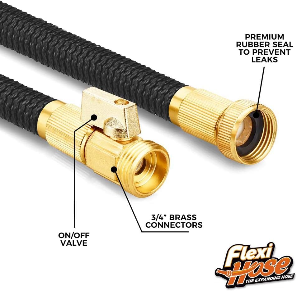Flexi Hose Plus colgada en gancho para ahorro de espacio
