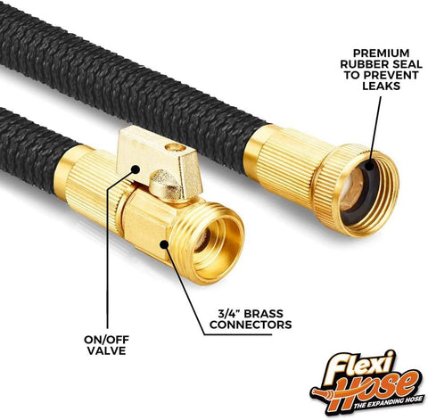 Flexi Hose Plus colgada en gancho para ahorro de espacio