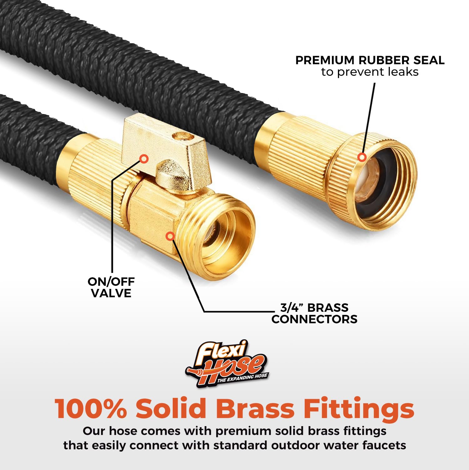 Flexi Hose regando y lavando coche, versatilidad para exteriores