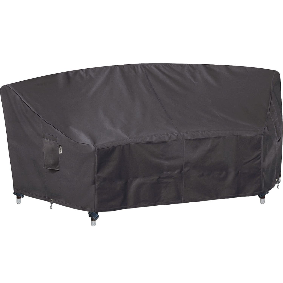 Flexiyard funda frontal que protege sofá curvo contra lluvia y polvo