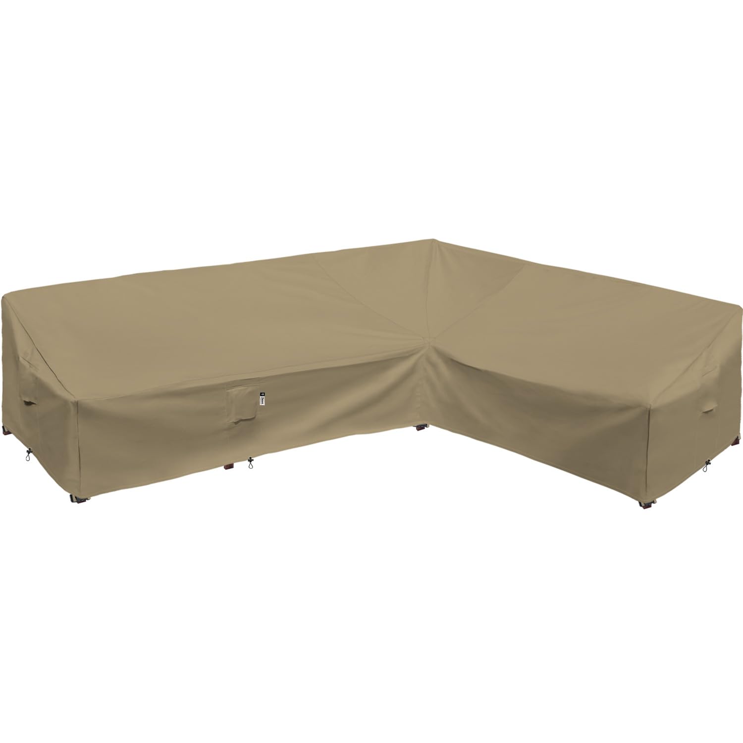 Flexiyard funda frontal mostrando cobertura completa y protección contra lluvia