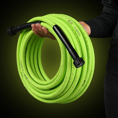Flexzilla comparación de longitud 50 ft mostrando alcance y conveniencia