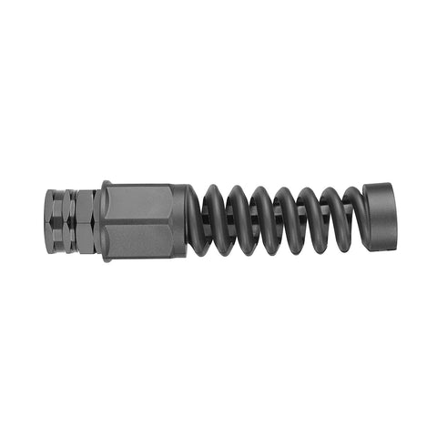 Flexzilla conector hembra frontal mostrando cierre fuerte y durabilidad