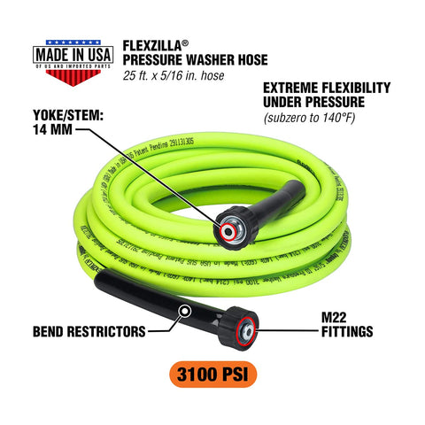 Flexzilla detalle del polímero híbrido que muestra textura resistente y flexibilidad