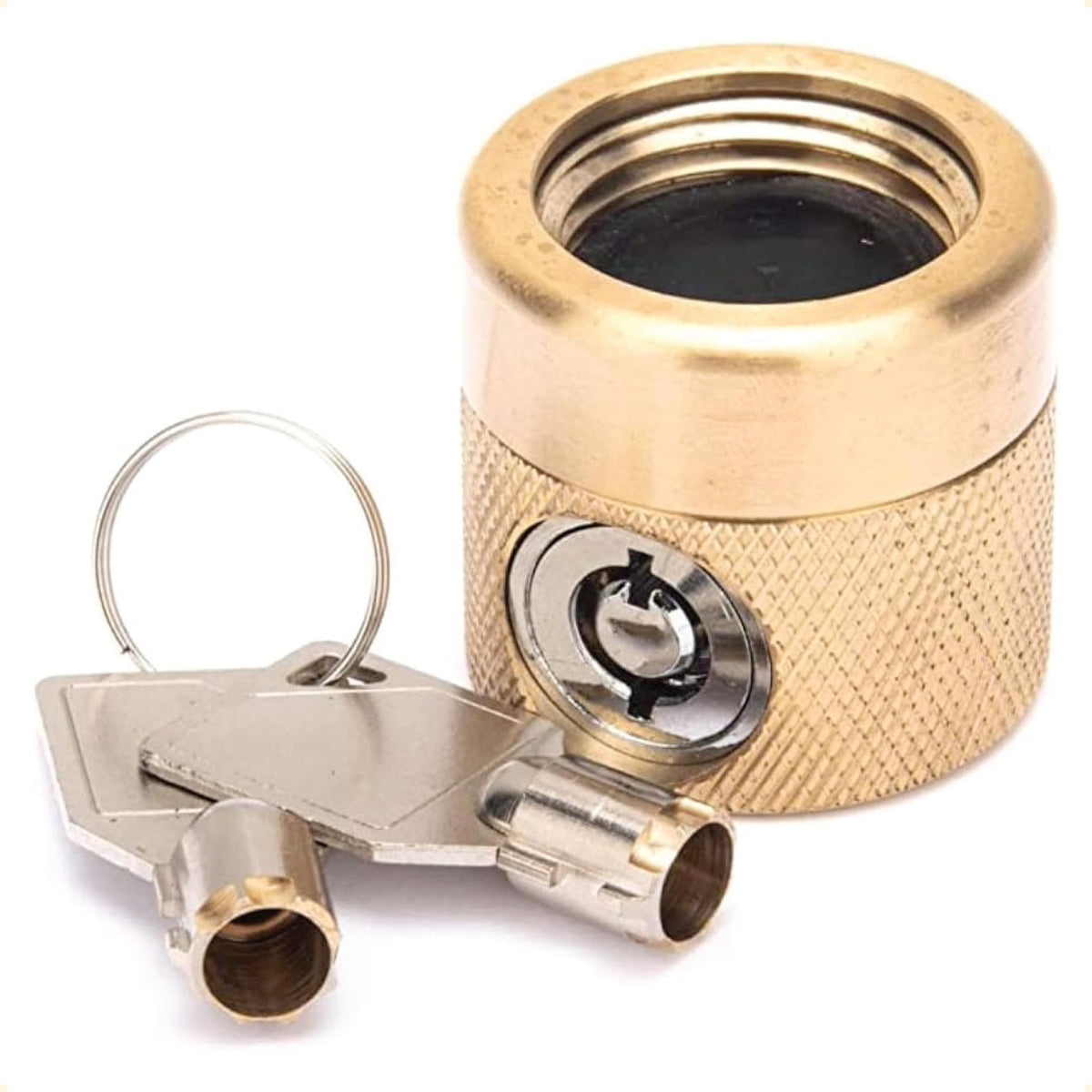 Flow Security Systems candado FaucetLock frente resistente anticorrosión