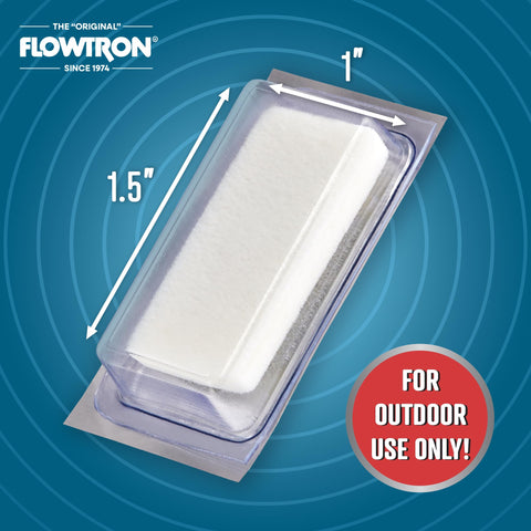 Flowtron cartucho MA-1000 instalado en bug zapper aumentando captación