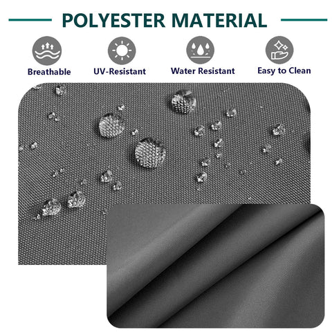 FLYMEI funda en silla exterior protege contra manchas
