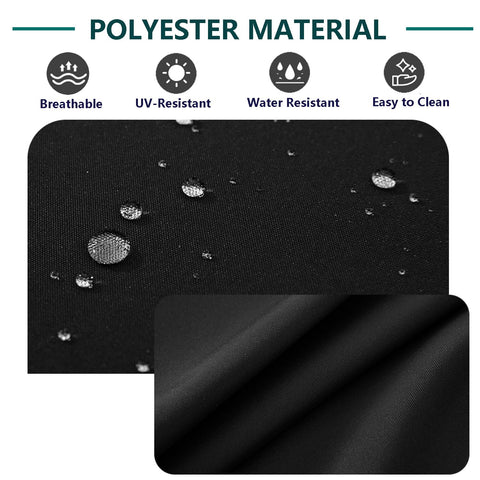 FLYMEI cierre con cremallera visible para un ajuste fácil y seguro