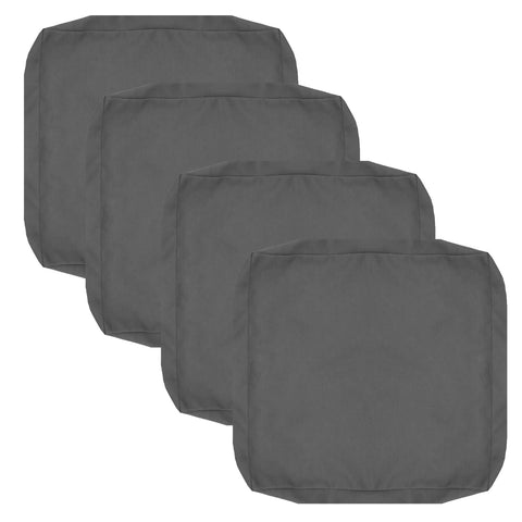 FLYMEI funda frontal del pack de 4 protegiendo cojines y renovando sofá