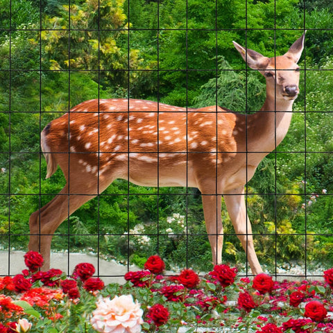 FOREHOGAR valla en jardín con flores, estética discreta y funcional