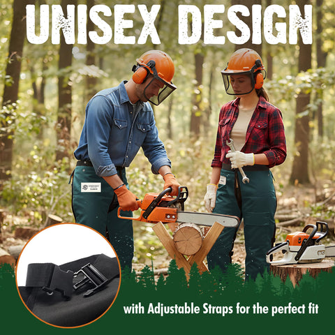 FORESTER cintura ajustable y correas de pierna, ajuste seguro y personalizable