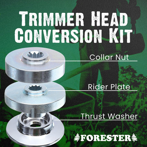 FORESTER cabezal ensamblado mostrando ajuste robusto y duradero