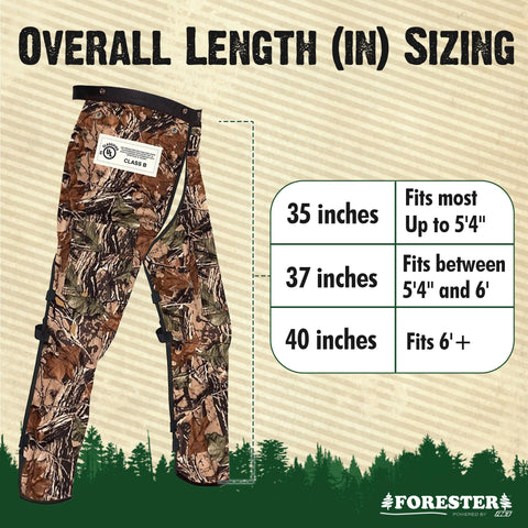 FORESTER capas internas multicapa para detener cadena