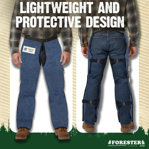 FORESTER comparación de longitud en persona para elegir talla correcta