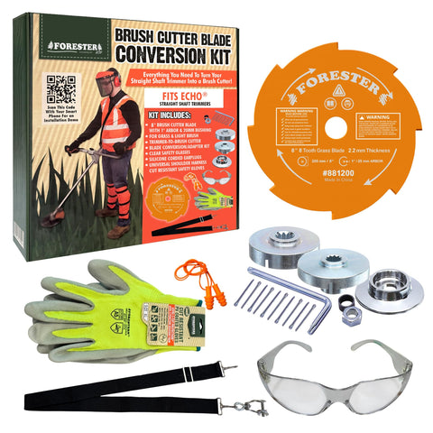 FORESTER paquete frontal completo que muestra kit y accesorios, ideal para transformar tu Echo
