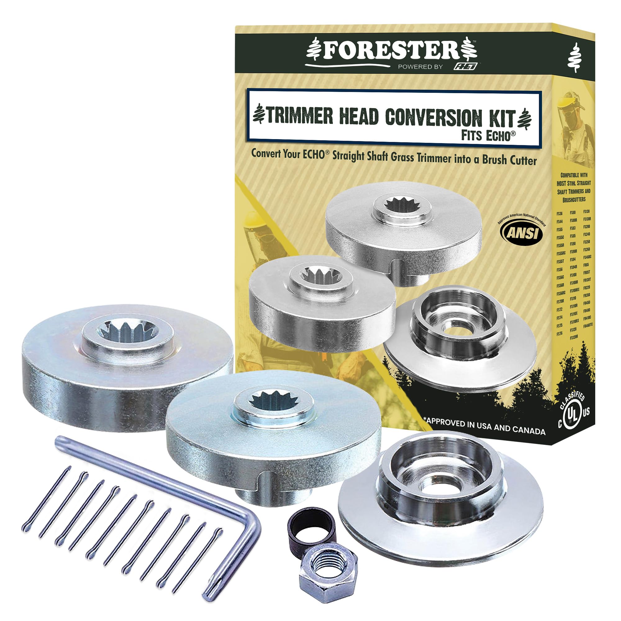 FORESTER kit en empaque listo para instalar y ahorrar tiempo