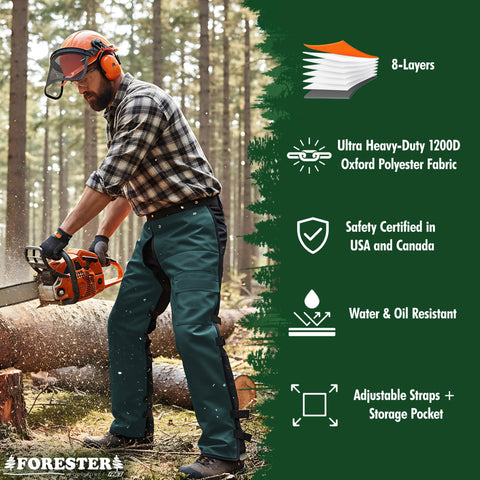 FORESTER comparación de largo en persona para elegir talla