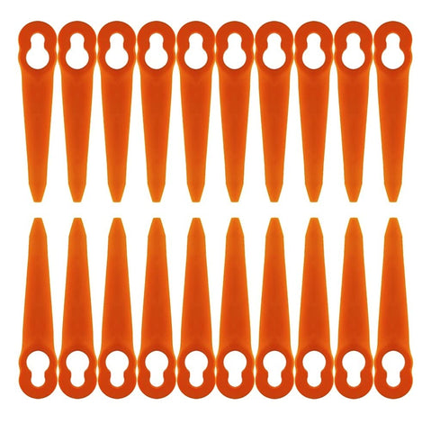FourShow paquete frontal 100 cuchillas compatible STIHL, reposición fácil