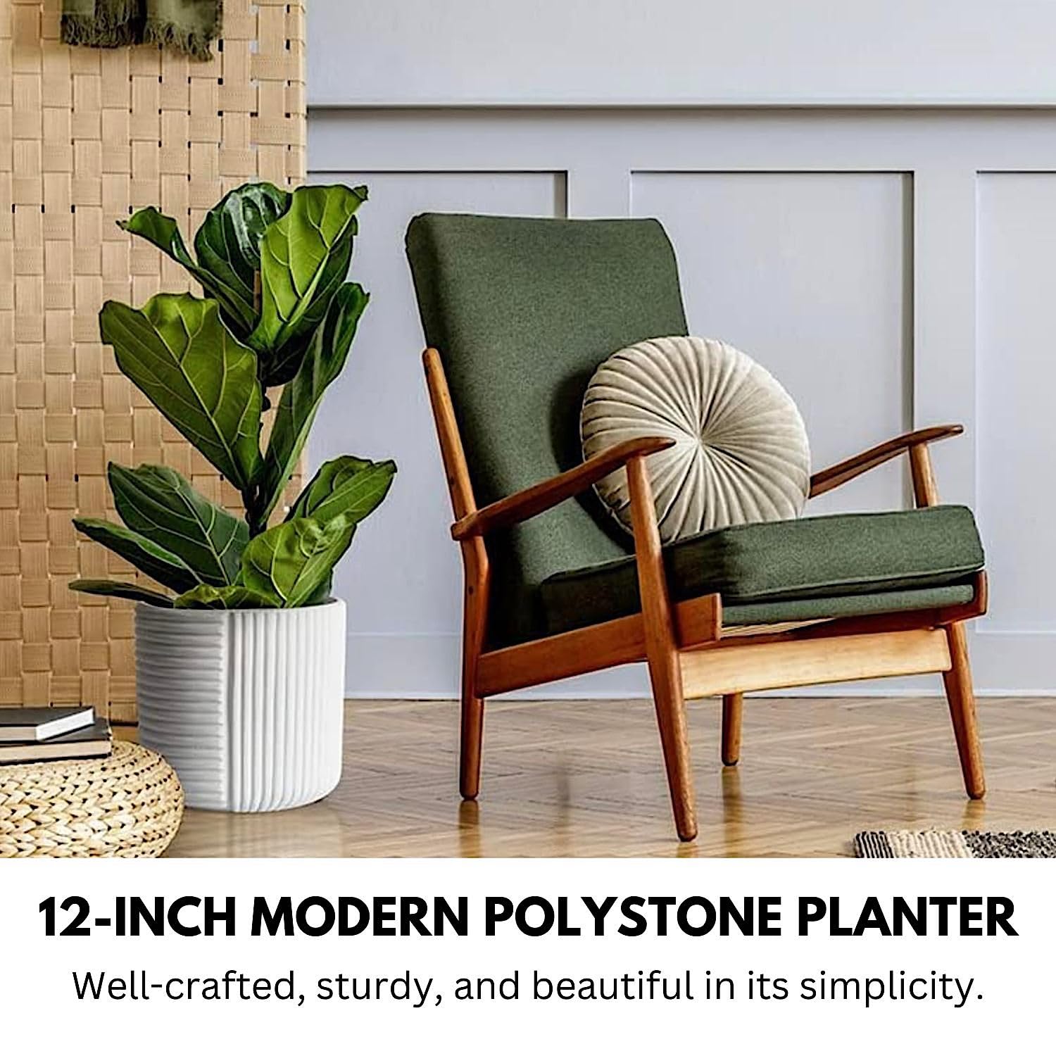 Fox & Fern textura exterior polystone detalle durabilidad estética
