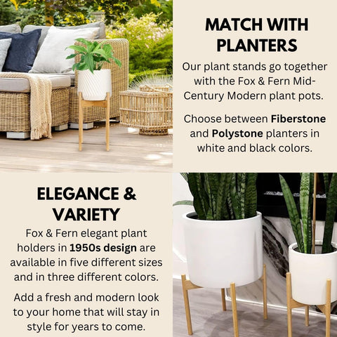 Fox & Fern unión plug-in de patas que garantiza montaje firme