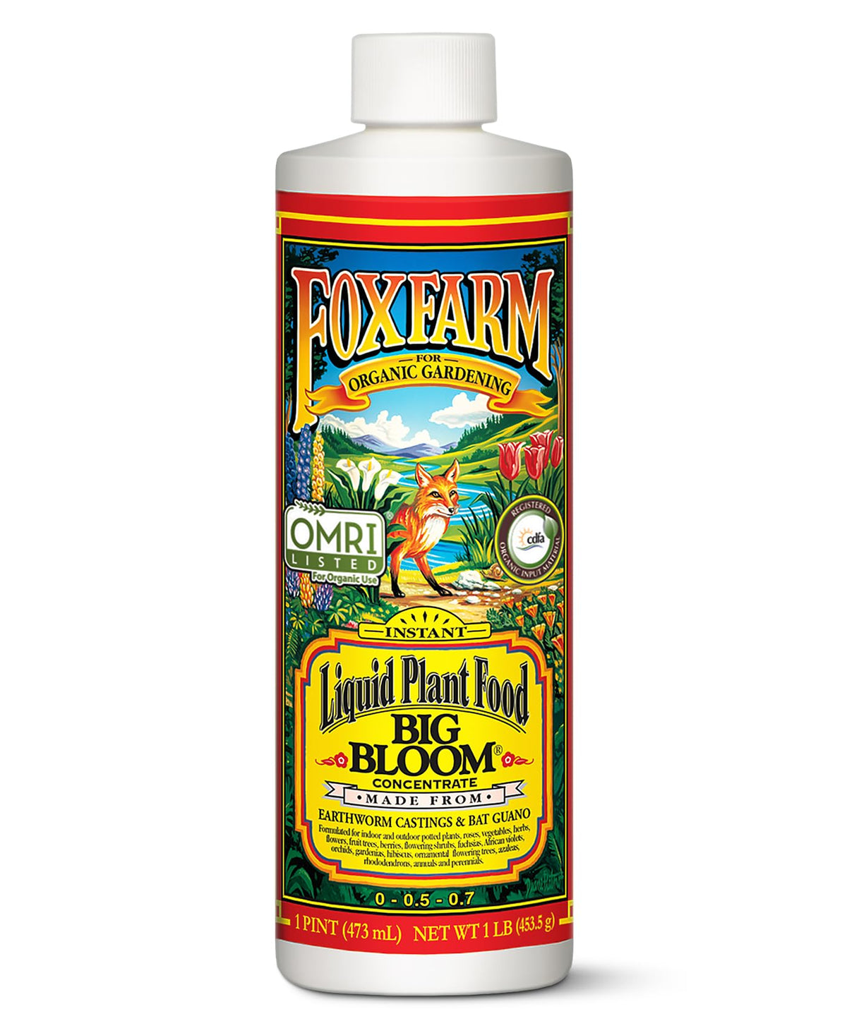FoxFarm bote frontal mostrando diseño y volumen beneficioso